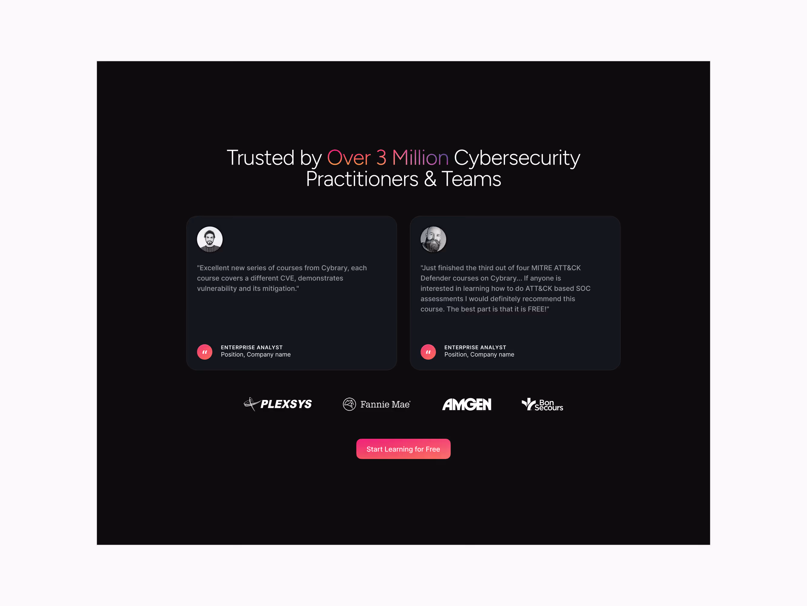 Cybrary screenshot 2